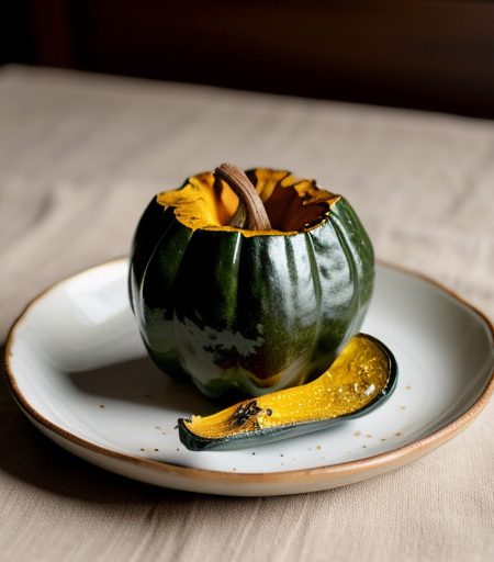 Spinach-Stuffed Acorn Squash recipe image