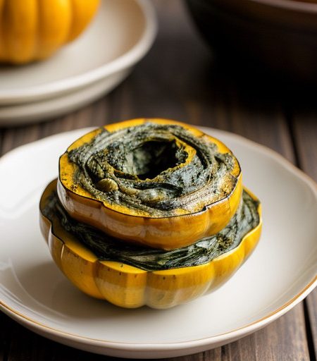 Spinach Stuffed Squash recipe image
