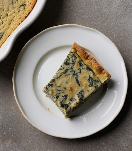 Spinach Tofu Quiche recipe image