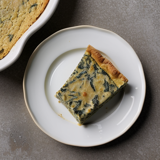 Spinach Tofu Quiche recipe image