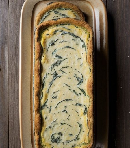 Spinach Torta Rustica With Potato "Crust" recipe image