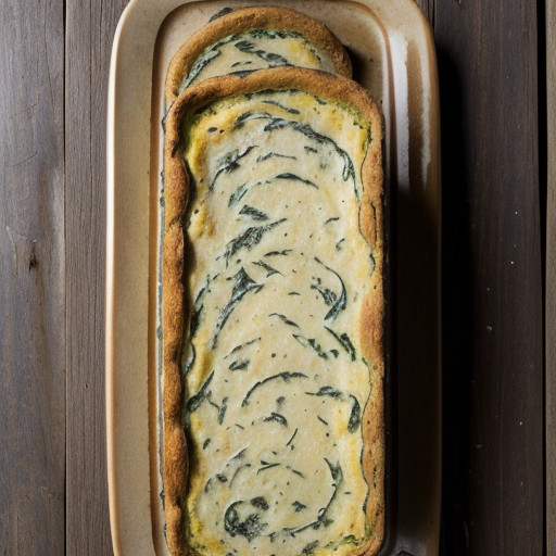 Spinach Torta Rustica With Potato "Crust" recipe image