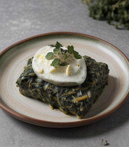 Spinach With Onions recipe image