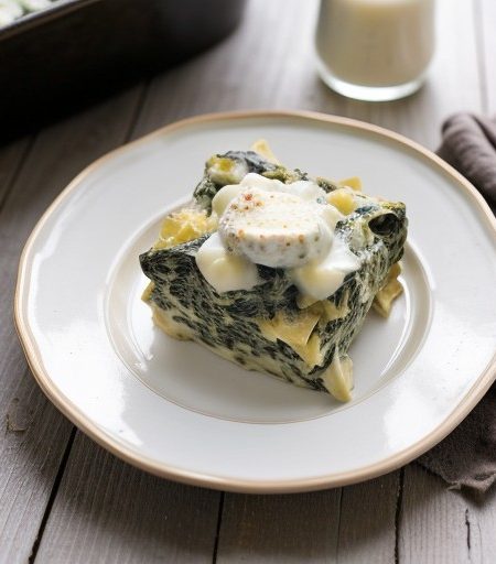 Spinach and Artichoke Casserole recipe image
