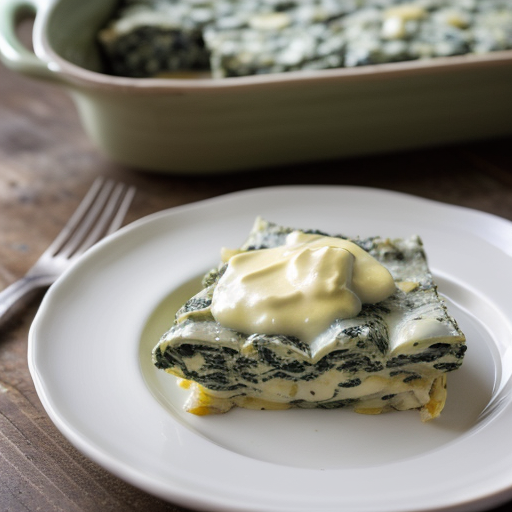 Spinach and Artichoke Casseroles: recipe image