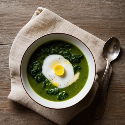 Spinach and Buttermilk Soup recipe image
