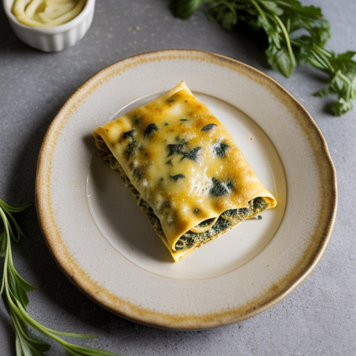 Spinach and Cheese Lasagna Roll-Ups recipe image