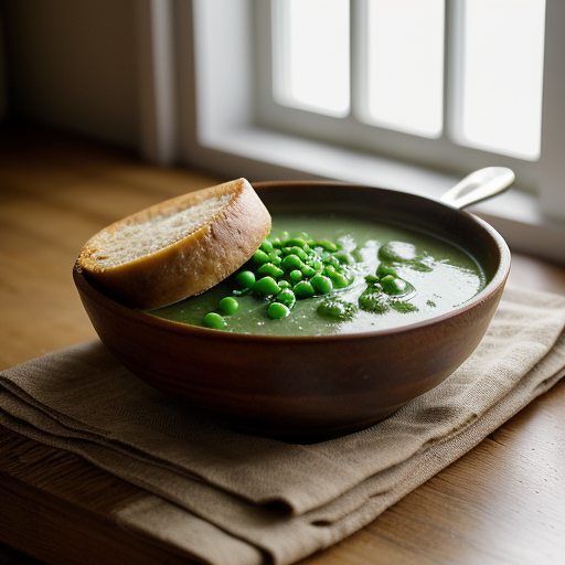 Spinach and Pea Soup - Bon Appetit recipe image
