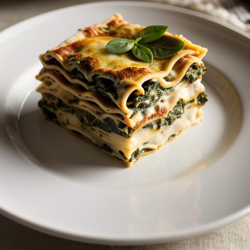 Spinach and Sausage Lasagna recipe image