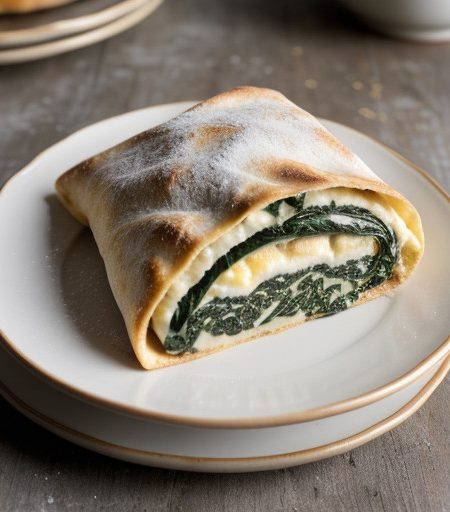 Spinach/Cheese Stromboli recipe image