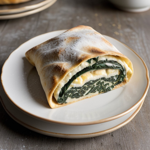 Spinach/Cheese Stromboli recipe image
