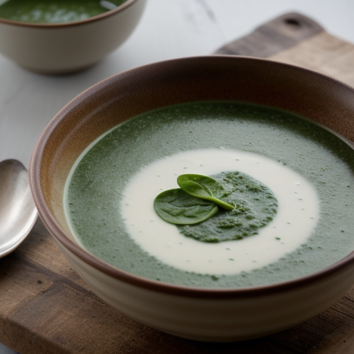 Spinatsuppe (Spinach Soup recipe image