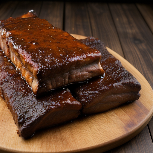 Spit Roasted Chili Barbecued Ribs recipe image