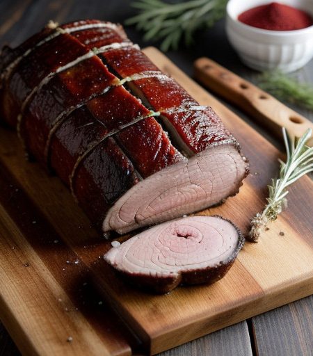Spit-Roasted Rolled Rib recipe image