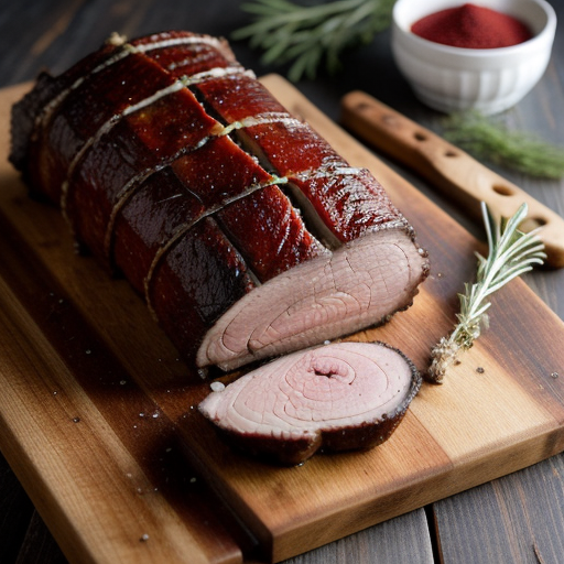 Spit-Roasted Rolled Rib recipe image