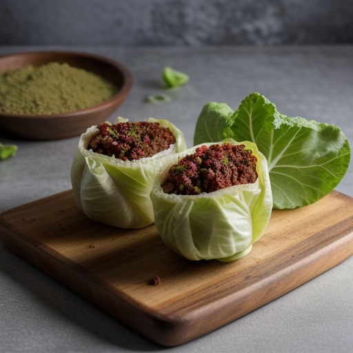 Split-Leaf Cabbage Rolls (Lebanese recipe image