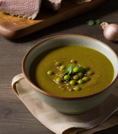 Split Pea & Lamb Soup recipe image