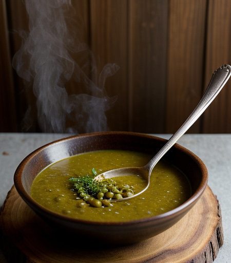 Split Pea Soup With Sorrel recipe image