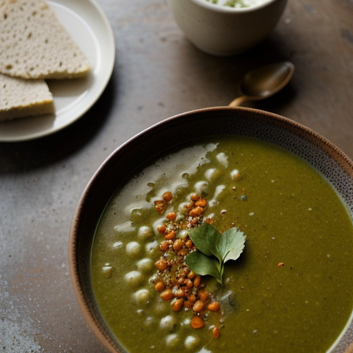 Split Pea Soup With Sorrel recipe image