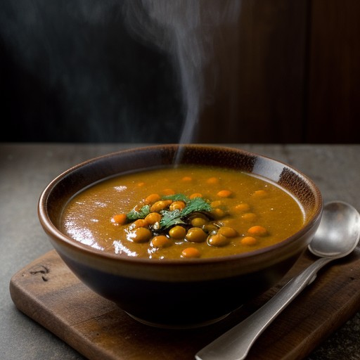 Split Pea Vegetable Soup recipe image