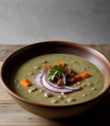Split Pea and Ham Hock Soup recipe image