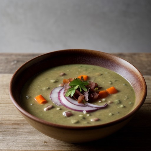 Split Pea and Ham Hock Soup recipe image