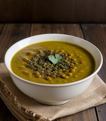 Split Pea and Lentil Soup With Vegetables recipe image