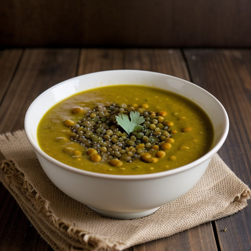 Split Pea and Lentil Soup With Vegetables recipe image