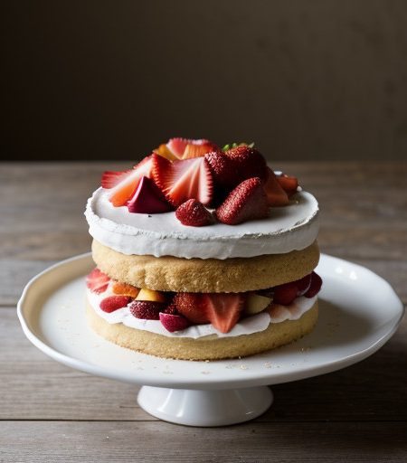 Spring Fruits Shortcake recipe image