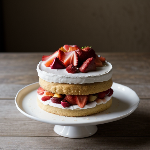 Spring Fruits Shortcake recipe image
