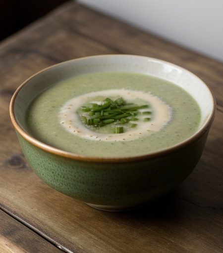 Spring Green Onion Soup recipe image