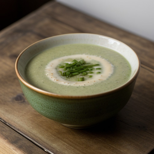 Spring Green Onion Soup recipe image