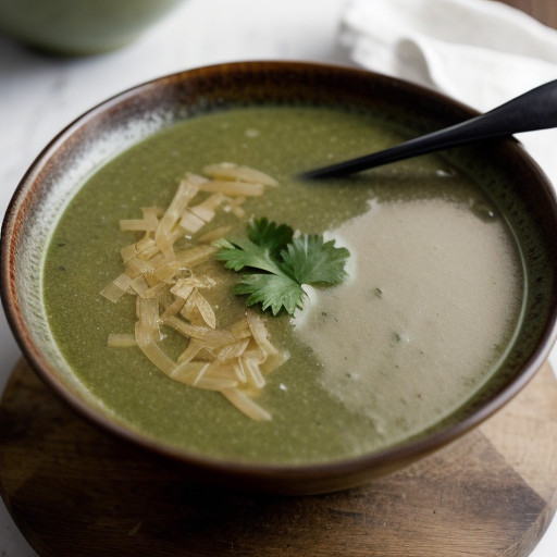 Spring Greens Soup recipe image