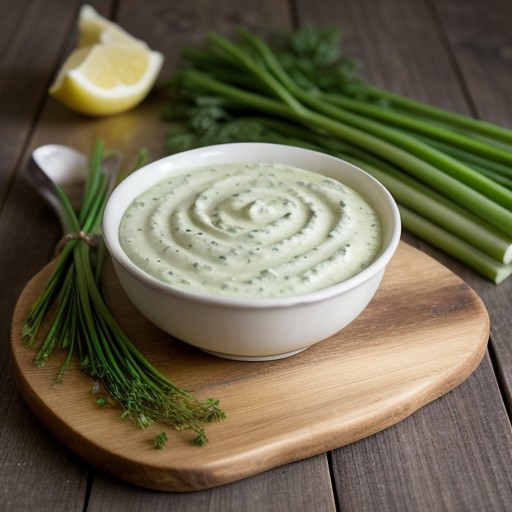 Spring Herb Dip recipe image