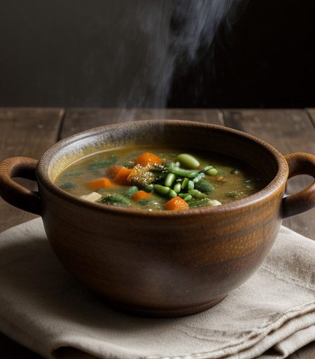 Spring Lamb and Vegetable Soup recipe image