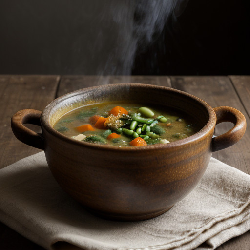 Spring Lamb and Vegetable Soup recipe image