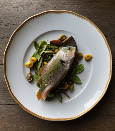 Spring Trout & Fiddlehead recipe image