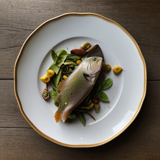 Spring Trout & Fiddlehead recipe image