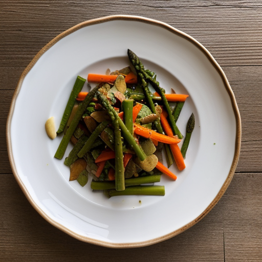 Spring Vegetable Stir-Fry - Menu #1 recipe image