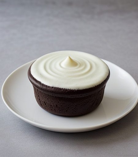 Springtime Cold Chocolate Souffle recipe image