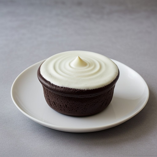 Springtime Cold Chocolate Souffle recipe image
