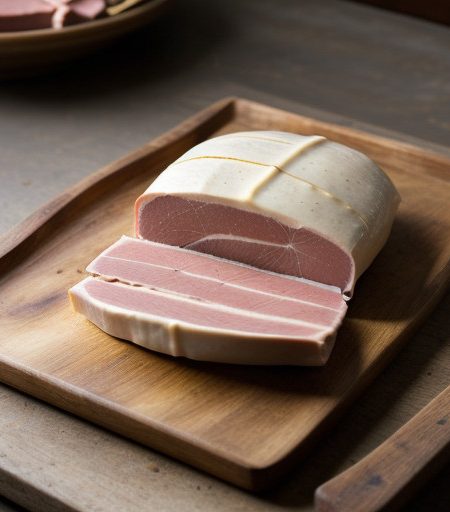 Springtime Ham With Rhubarb Sauce recipe image
