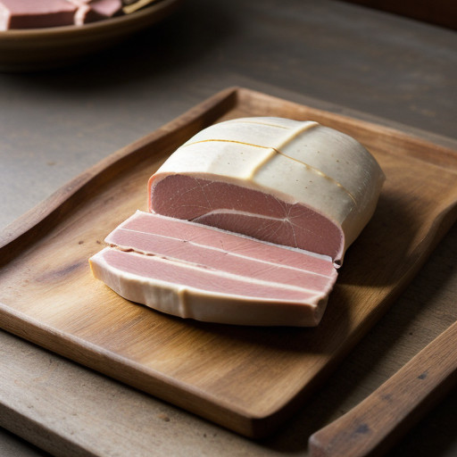 Springtime Ham With Rhubarb Sauce recipe image