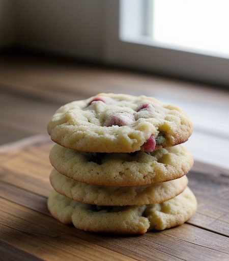 Spumoni Cookies recipe image