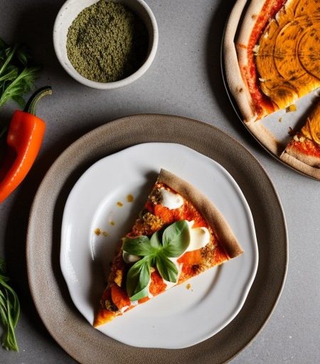 Spunky Vegetable Pizza recipe image