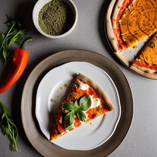Spunky Vegetable Pizza recipe image