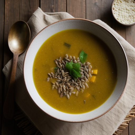 Squash, Apple, and Wild Rice Soup recipe image
