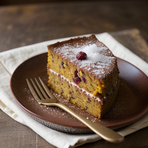 Squash Cake With Cranberries - Country Living recipe image