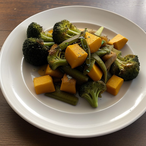 Squash and Broccoli Stir-Fry recipe image