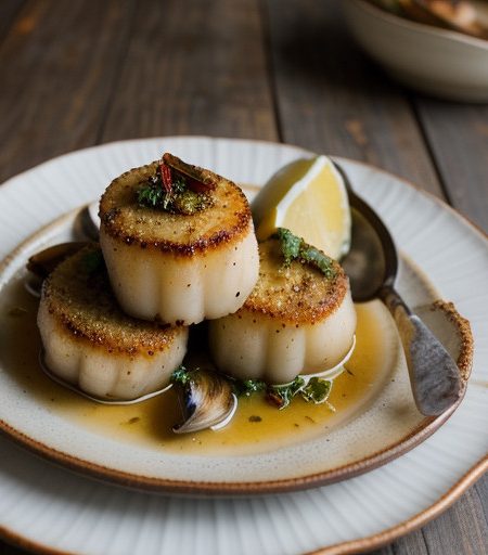 Squid Stuffed With Clams or Scallops recipe image